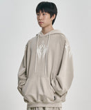 Cross Symbol Raglan Hoodie