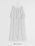 Jehin Wide Banding Skirt Pants