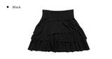 Kyuhi Frill Tiered Mini Skirt