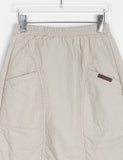 Comoe Banding Padded Long Skirt