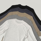 Stretchy Span Slim Fit Elbow Length T-shirt