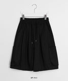 [unisex] Pobelly Banding Cargo Bermuda Pants