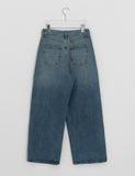 Gyodu Washing Denim Wide Pants