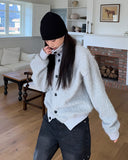 Liendi high-neck cardigan