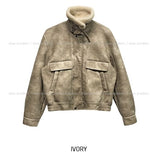 Betty Washed High Neck Buckle Mustang