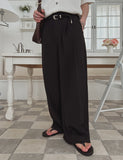 Noel Pintuck Ankle Adjust Slacks