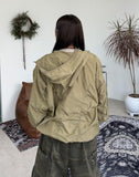 Kib Waterproof Shirring Wind Jacket