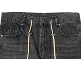 Mio Strap Wide Denim Pants