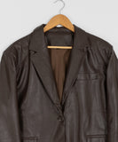 Delti Over Leather Jacket