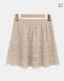 Shaen Layered Tulle Mini Skirt