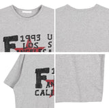 Laen Crack Star Short Sleeve Tee
