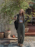 [1+1] Slim Silhouette Basic U-neck Long-sleeved