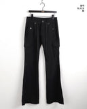 Kita y2k Low Rise Cargo Bootcut Pants