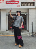 Blossom Printing Pigment Short Sleeve T-shirt