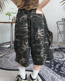 Lucien Camo Cargo Bermuda Pants
