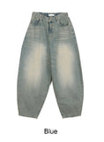 Bato Washed Balloon Denim Pants
