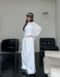 Bohemian stud balloon fit jogger pants