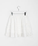 Baya Banding Frill Tiered Mini Skirt