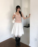 Alice Layered Button Short Sleeve