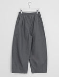 [unisex] Terned Cotton Banding Balloon Wide Pants