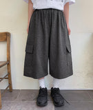 [BAONHAUS] Pdel Hopi Banding Bermuda Cargo Pants