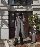 Brood Tweed Dekki Wool Coat