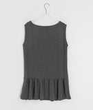 Hochimi Frill Layered Sleeveless