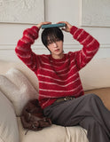 Core Brush Stripe Knit