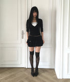 Leond Frill Mini Skirt
