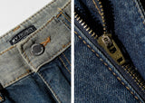 Rip Off Washing Denim Pants