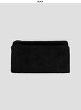 Corduroy shoulder mini pouch bag