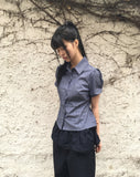Rika Striped Short Sleeve Shirt