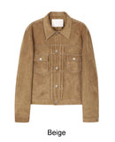 Kien Suede Trucker Jacket