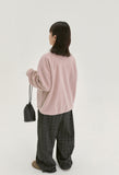 [BAONHAUS] Vimendo strap flower brushed wide pants