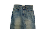 Naf washed denim wide pants