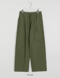 [unisex] Sicuro Banding Wide Cotton Pants