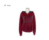 Burts Star Color Matching Hood Zip-Up
