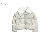 Eden Fluffy Fleece Collar Short Padding