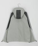 Makone string color matching wind jumper