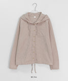 Nero String Check Hood Shirt