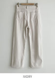 Warm-up Brushed Corduroy Straight Pants