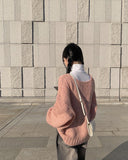 Ari lip neck loose fit knit