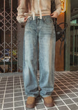 Bonnie Low Rise Wide Denim Pants