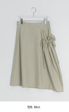 Kannahi Shirring Long Skirt
