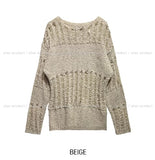 Happy Mix Net Slit Knit