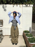 HEART POCKET CARGO PANTS