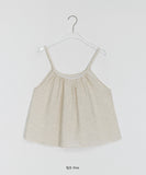 Meno Nylon Layered Flower Sleeveless