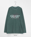 [unisex] Kuhoni Printing Pigment Long Sleeve Tee