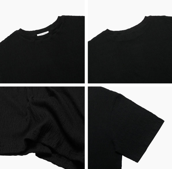 【LA MER MA MAISON】23SS★ WRINKLE HALF-T LA MER MA MAISON(ラメルマメゾン) - WRINKLE HALF-T – einz.jp