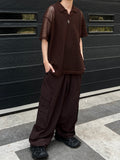 Nylon Double Cargo Pants